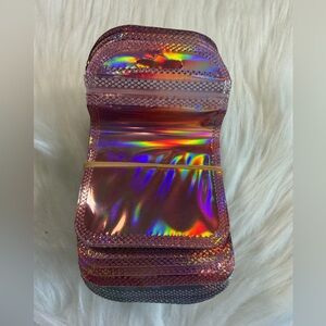 💜3/$15.  50 Holographic Pink Pouches